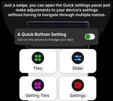 Bottom Panel Quick Settings Poster