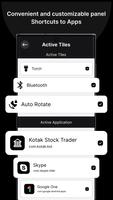 Bottom Panel Quick Settings captura de pantalla 1