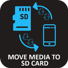 Move Media Files to SD Card: Photos, Videos, Music icône
