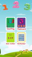 Kids Number, Counting and Lear الملصق