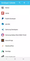 Developer Console capture d'écran 4