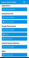 Android System Update Plakat