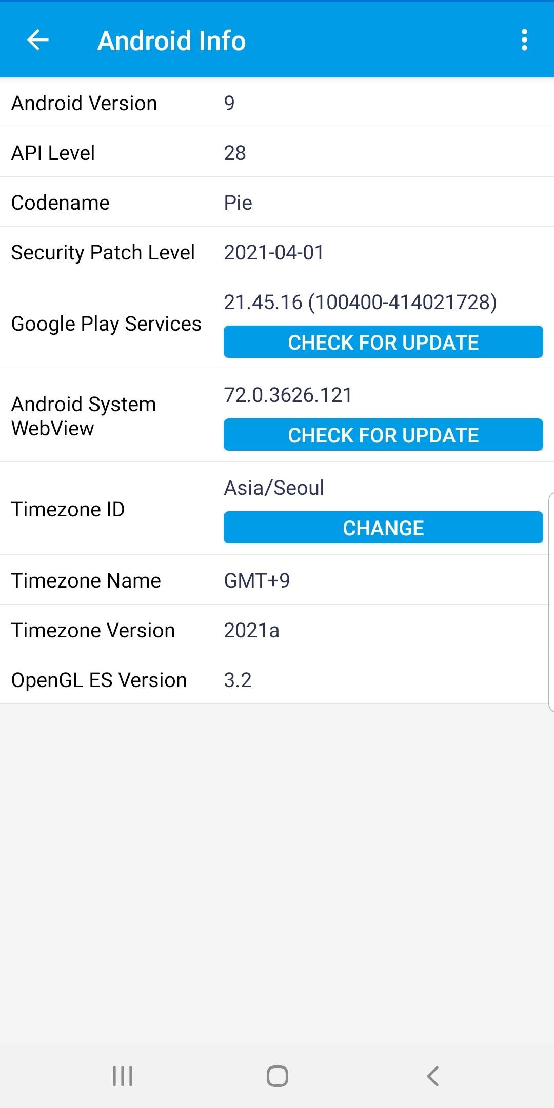 Android System Info APK for Android Download