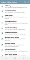 Android Hidden Settings پوسٹر