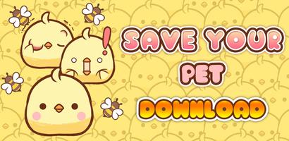 Save your Pet : Draw To Rescue الملصق