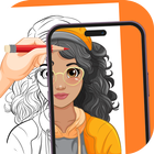 AR Drawing sketch paint biểu tượng