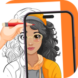 AR Drawing sketch paint biểu tượng