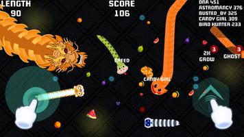 Worms io screenshot 2