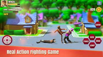 Granny Kick Street Brawl Game capture d'écran 2