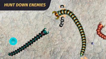 Gusanos Battle: Worm games capture d'écran 1