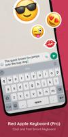 Red Apple Keyboard (Pro) poster