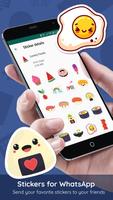 برنامه‌نما Stickers for WhatsApp عکس از صفحه