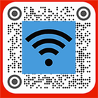 Wifi Código QR Clave Mostrar icono