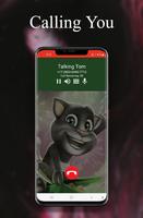 Video Call Scary Talking Tom's Affiche