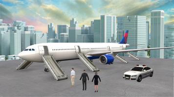 Samolot Lot Symulator Latający Samolot Gry 2020 plakat