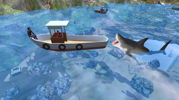Génial Mortel Requin Simulateur: Mer Aventure Jeux Affiche