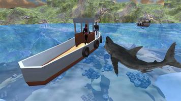 Génial Mortel Requin Simulateur: Mer Aventure Jeux capture d'écran 2