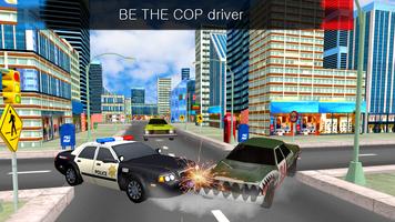 Grand City Police Car Driver : Crime Mafia Chase screenshot 3