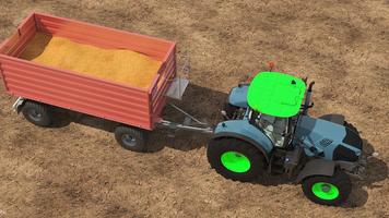 Tracteur Chariot Cargaison Sim: Agriculture Jeu capture d'écran 2
