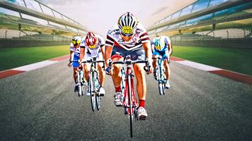 Vélo Courses Championnat: Cycle Cascade Cavalier Affiche