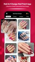 Nail Art Design Esmalte unhas Cartaz