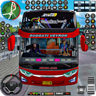 لعبة الحافلة الهندية: حافلة 3D أيقونة