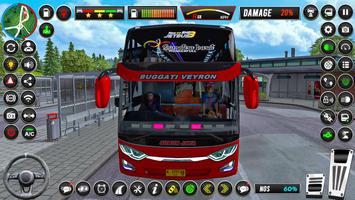 لعبة الحافلة الهندية: حافلة 3D الملصق