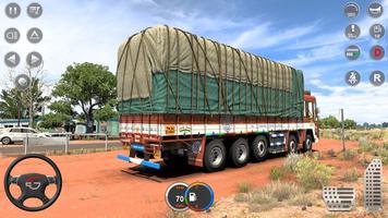 Indian Cargo Truck Games 3d imagem de tela 1
