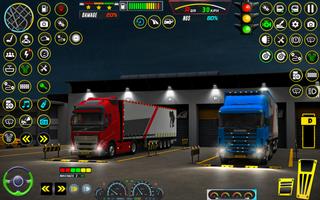 Euro Truck Driving Game 2022 imagem de tela 1