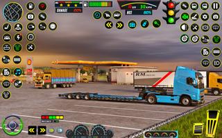 Euro Truck Driving Game 2022 imagem de tela 3