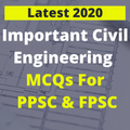 Important Civil Engineering MC