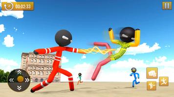 Spider Stickman Rope Hero: Crime Gangster Games 3D bài đăng