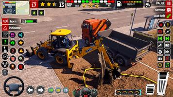 لعبة JCB: مدينة البناء 3D الملصق