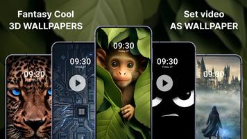 Video live wallpaper Set Video Screenshot 1
