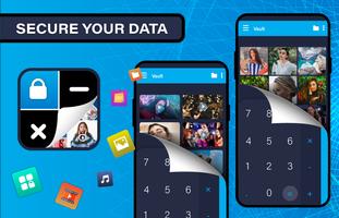 Private Photo Lock Calculator Plakat