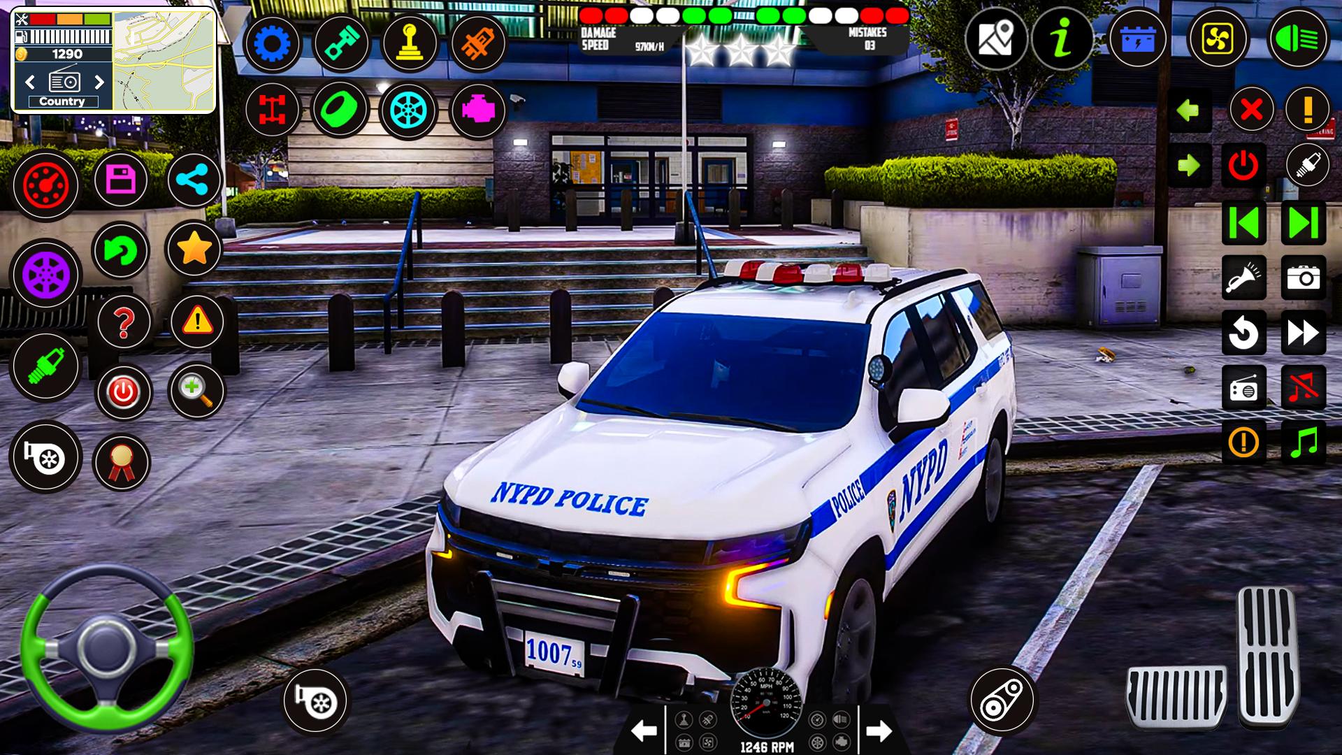 Android İndirme için Police Chase Thief Car Game 3d APK