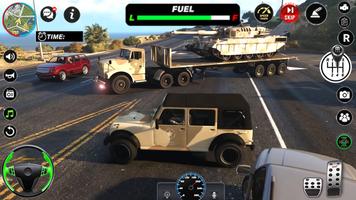 Us Army Truck Sim Offline Game اسکرین شاٹ 3