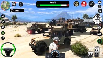 Us Army Truck Sim Offline Game capture d'écran 2