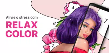 Relax Color - Livro de colorir por número gratis