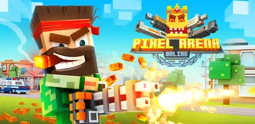 Pixel Arena Online: schießen im schlacht PvP spiel