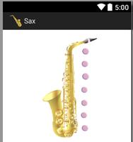 Virtual saxophone - online تصوير الشاشة 1