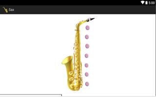 Virtual saxophone - online تصوير الشاشة 2