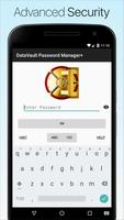 DataVault Passwort-Manager Plakat