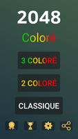 2048 Coloré Affiche