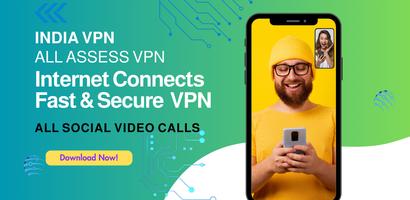 India VPN - Get India IP VPN poster