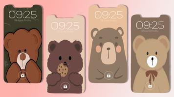 Cute Bear Wallpaper 스크린샷 1