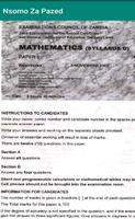 Nsomo Za Pazed Math Answers capture d'écran 2