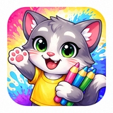 Talking Cat Coloring Game APK