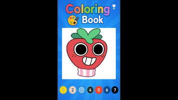 Dandy's World: Yatta Coloring syot layar 3