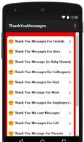 Thank You Messages screenshot 1
